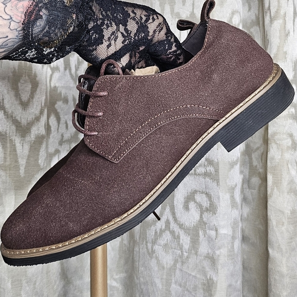 Suede Brown Semi-dress shoes - Picture 5 of 7